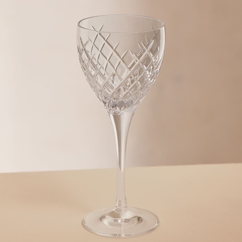 Barwell Cut Crystal White Wine Glass - Set of Four - Listing - Image 3