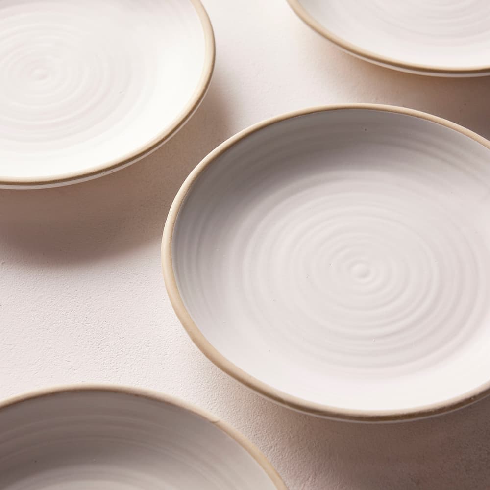 Morley Side Plate - White - Set of Four - Images - Image 3