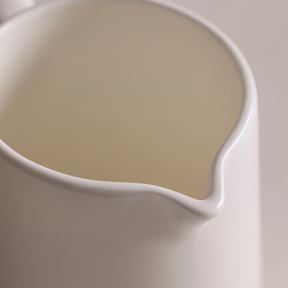 House Creamer - Bone China - White - Large - Images - Image 3