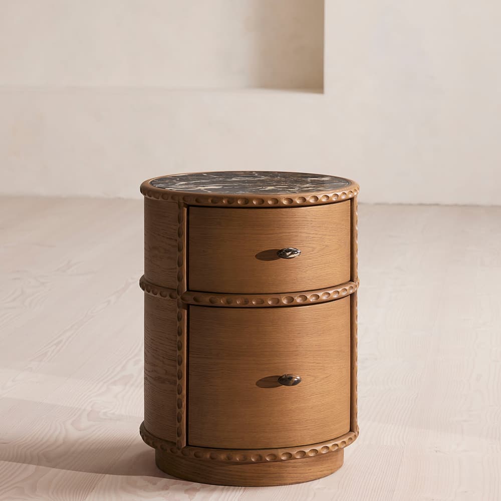 Pietro Bedside Table - Michelangelo Marble - Listing - Image 3