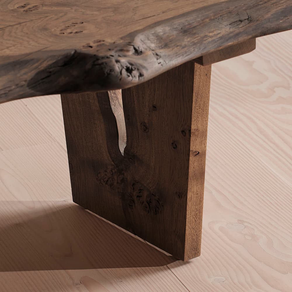 Calne Coffee Table - Dark Oak - 140cm - Images - Image 3