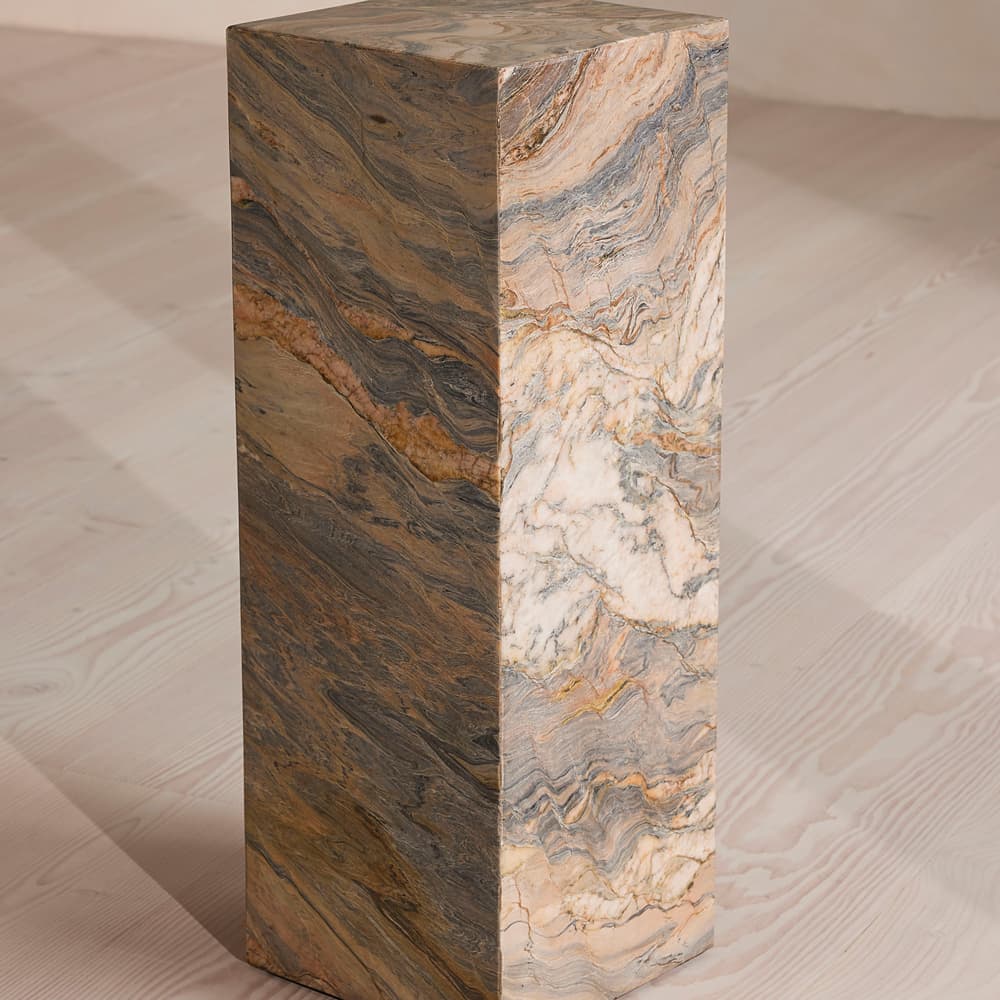 Delos Plinth - Brazilian Quartzite - Small - Images - Image 3