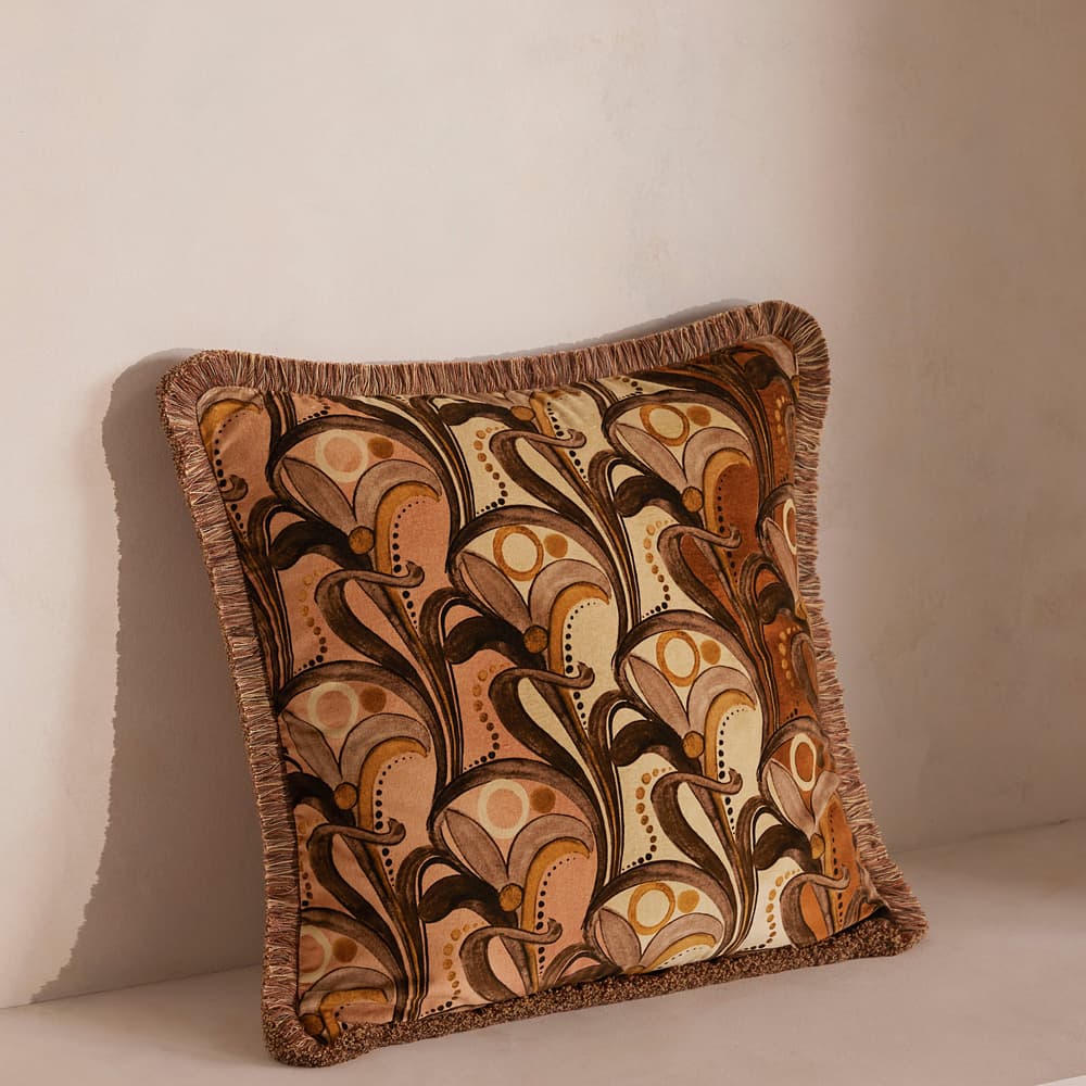 Obie Square Cushion - Rust - Listing - Image 3