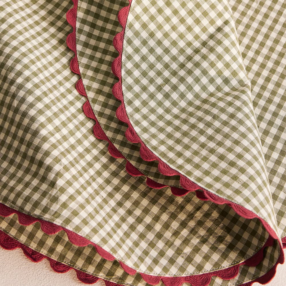 Munro Checked Placemat - Set of Four - Images - Image 3