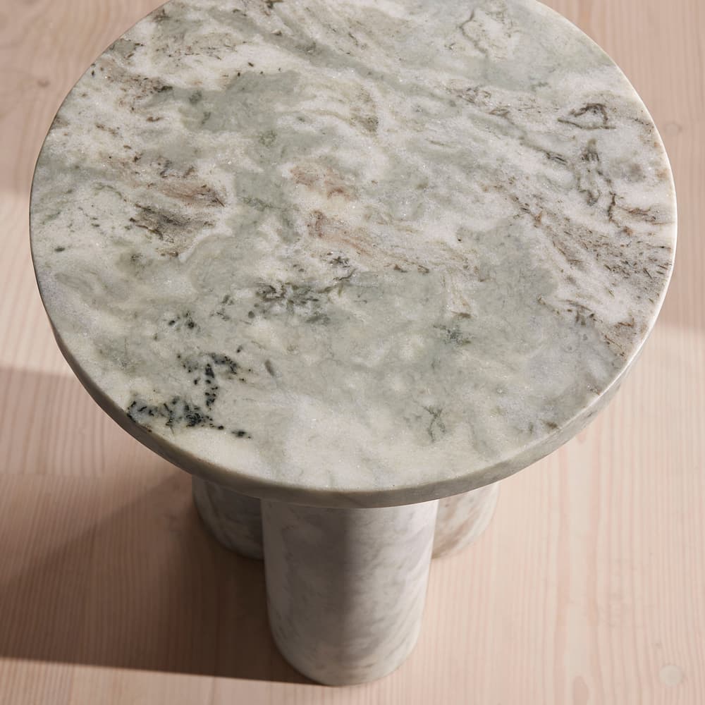 Tisbury Side Table - Fantasy Brown Marble - Images - Image 3