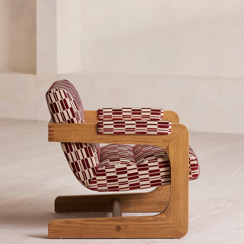 Lara Armchair - Claudius Jacquard - Images - Image 3