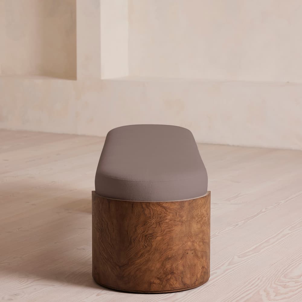 Lukas Bench - Linen - Mushroom - US - Images - Image 3