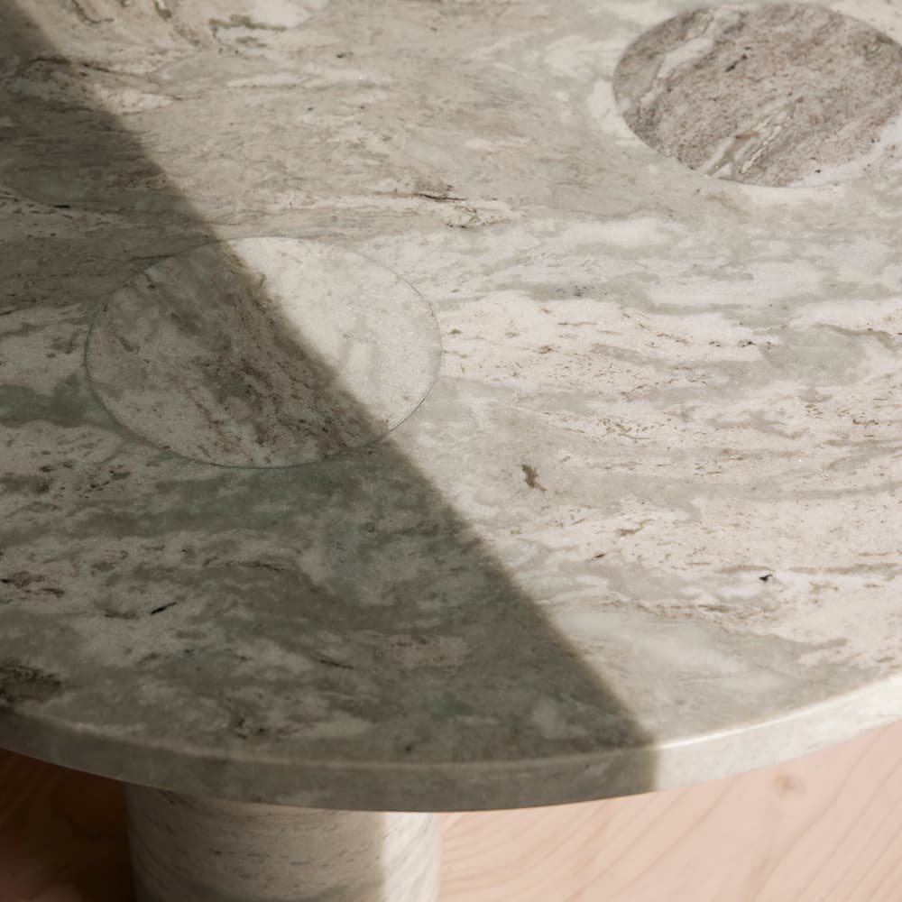 Tisbury Coffee Table - Terra Bianca Marble - Images - Image 3