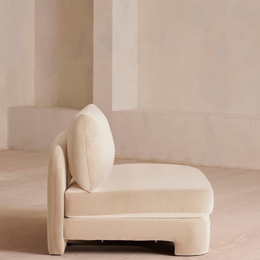Odell Right Arm Module - Velvet - Porcelain - Image 3