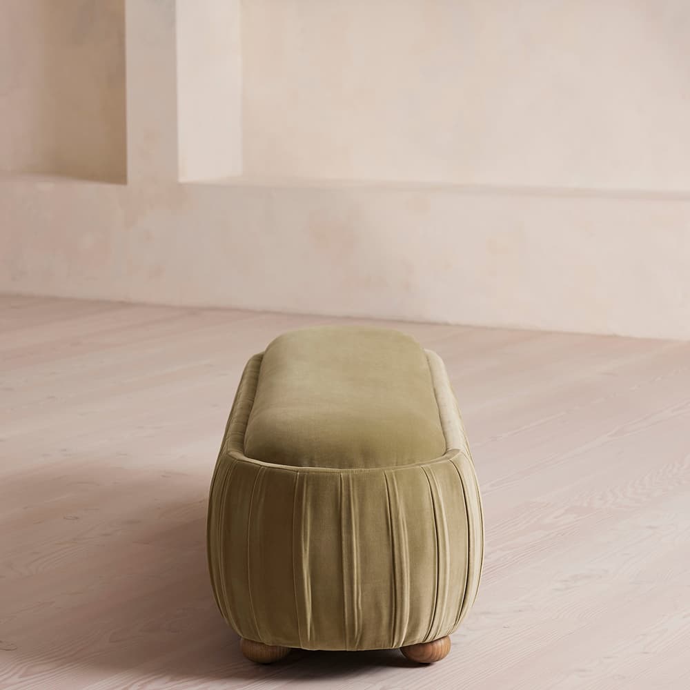 Vivienne Bench - Velvet - Lichen - Images - Image 3