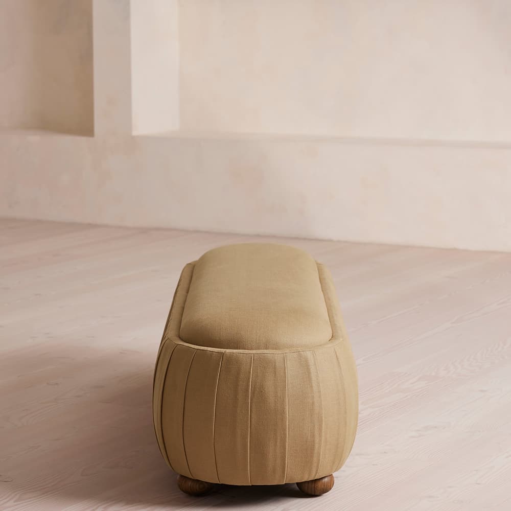 Vivienne Bench - Linen - Wheat - US - Images - Image 3