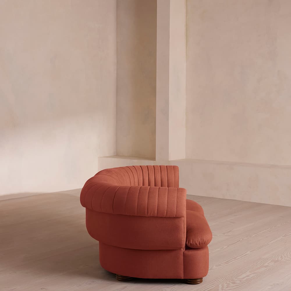 Rava Modular Sofa - Three Seater - Linen - Sienna - Images - Image 3