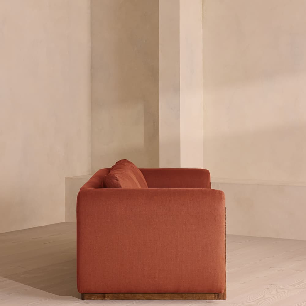 Farrell Three Seater Sofa - Linen - Sienna - Images - Image 3