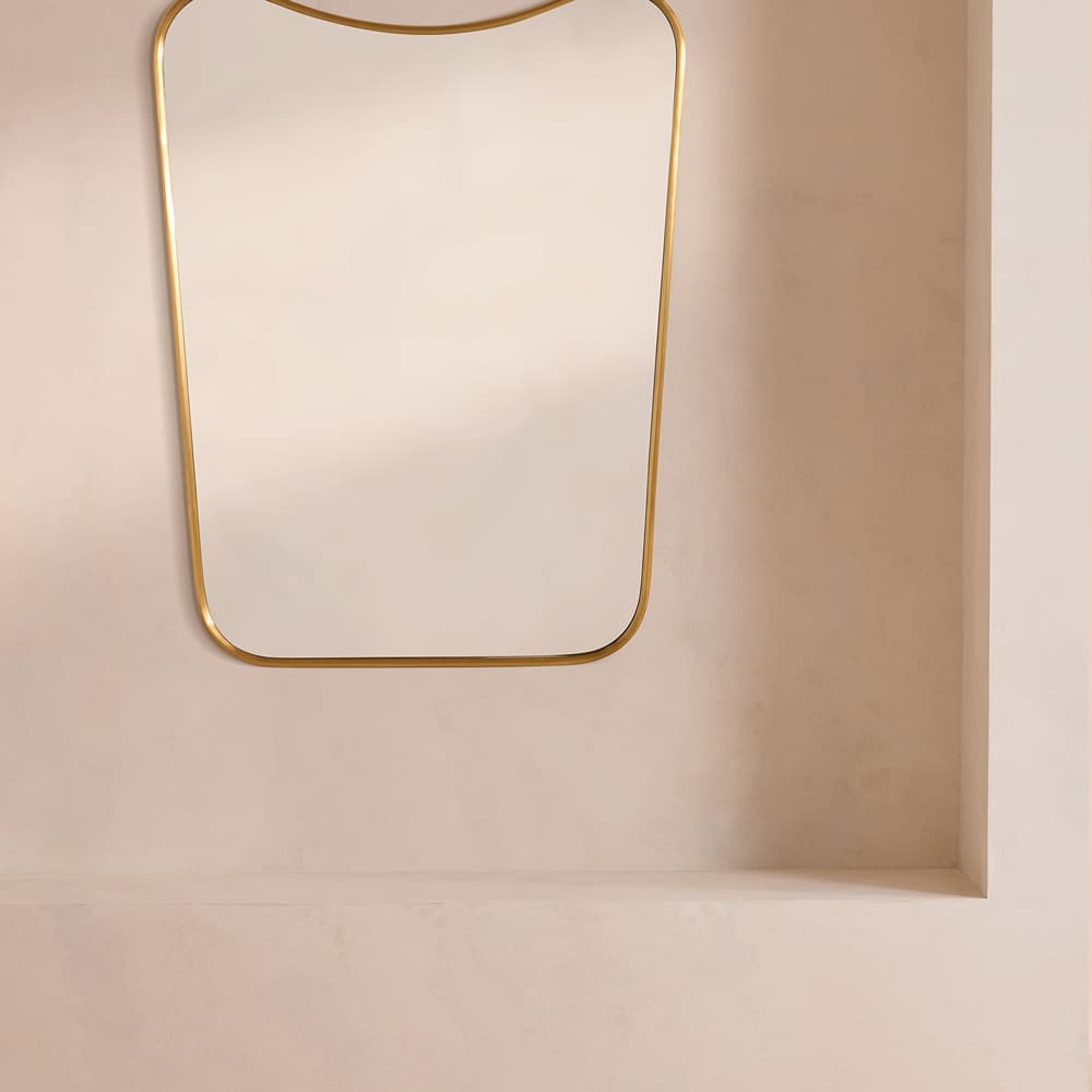 Cooper Wall Mirror - Antique Brass - Listing - Image 3