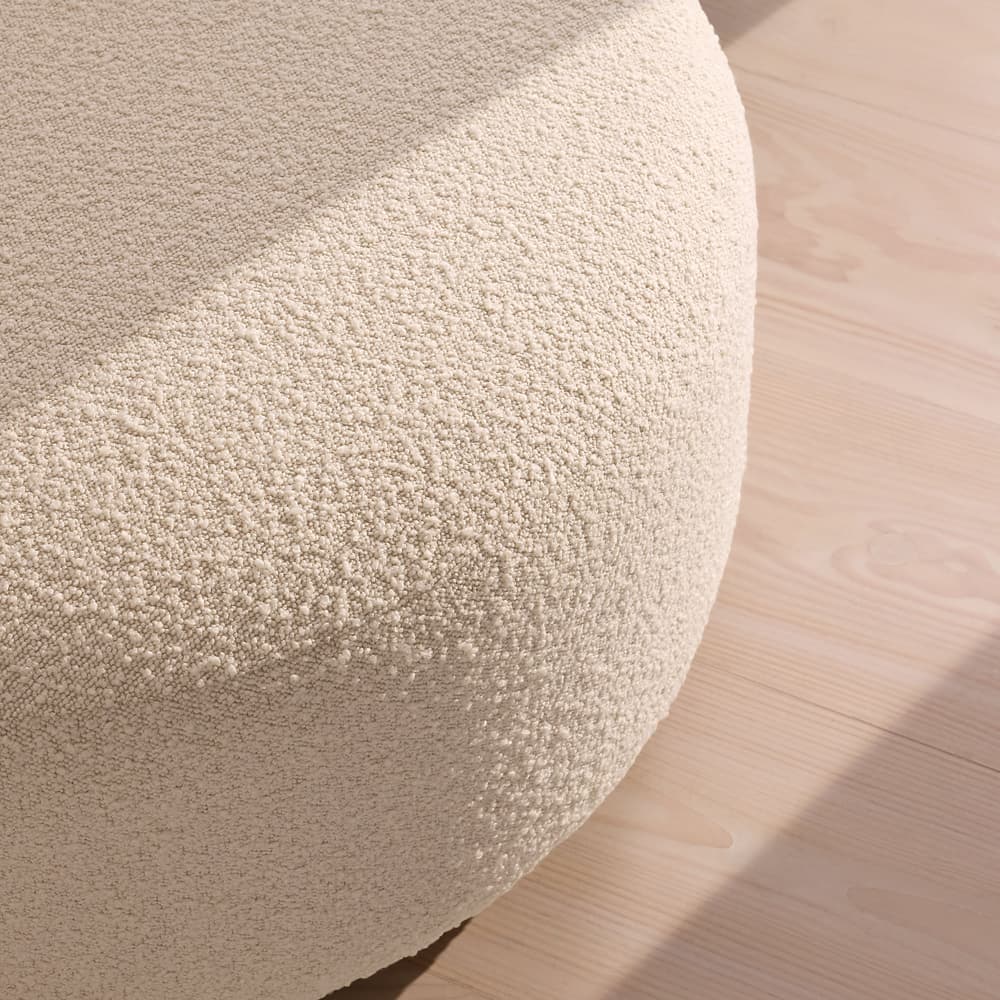 Aline Ottoman - Natural Boucle - US - Image 3