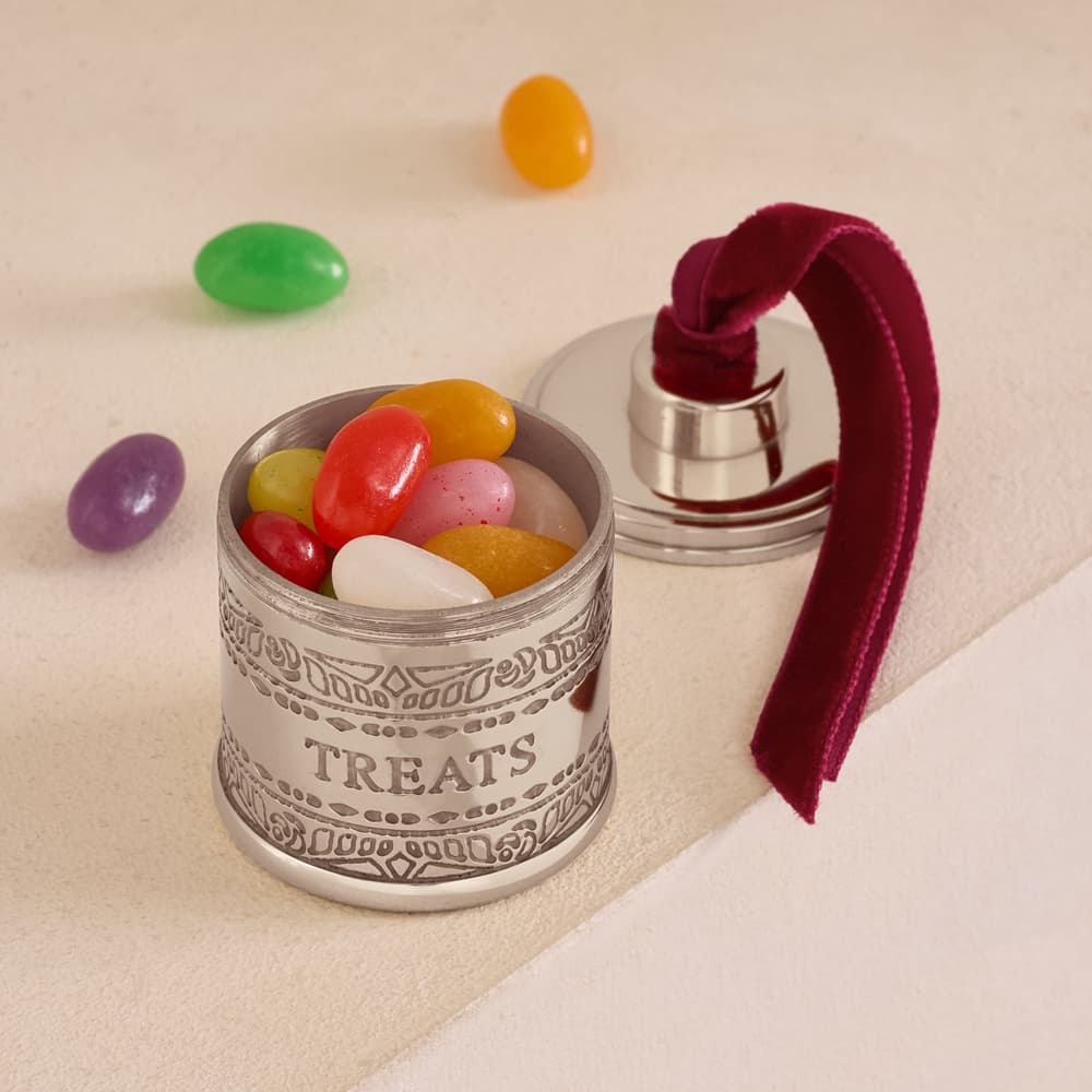 Audley Treat Tin Bauble - Silver - Images - Image 3