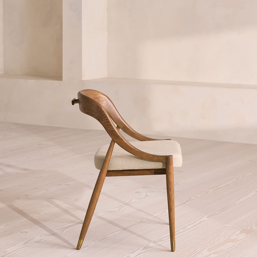 Warren Dining Chair - Slubby Linen - US - Images - Image 3