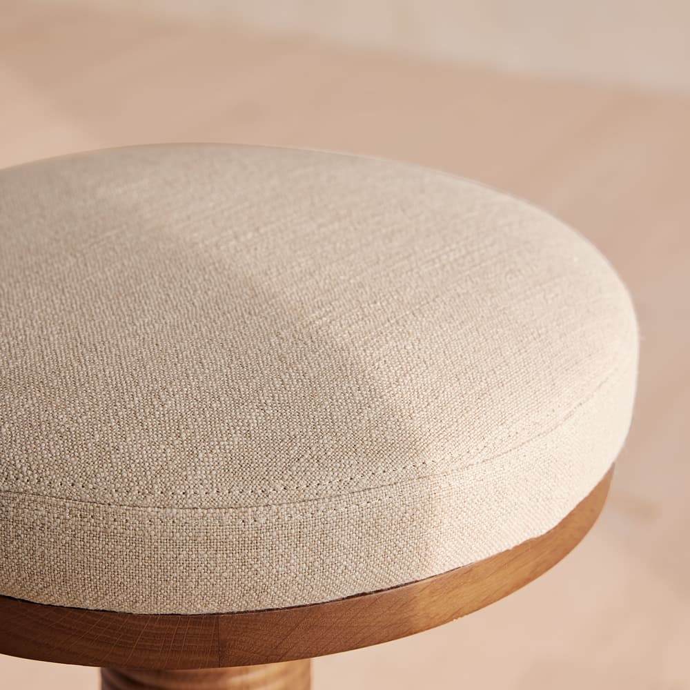 Bryden Counter Stool - Linen Natural - Images - Image 3