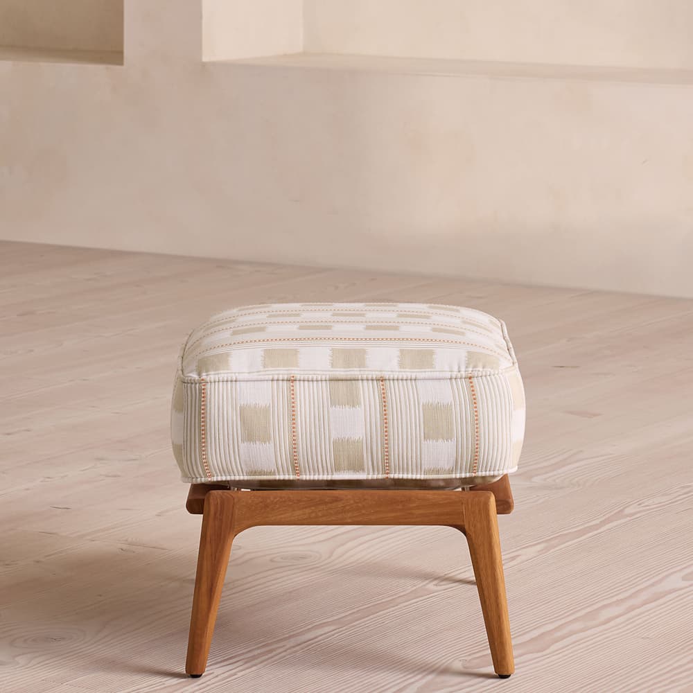 Eleonora Outdoor Footstool - Lost & Found - Latte - Images - Image 3