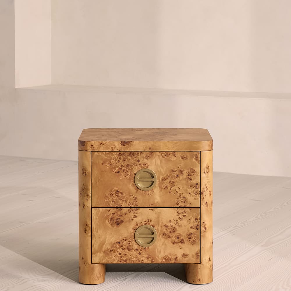 Warwick Bedside Table - Mappa Burl - Listing - Image 3