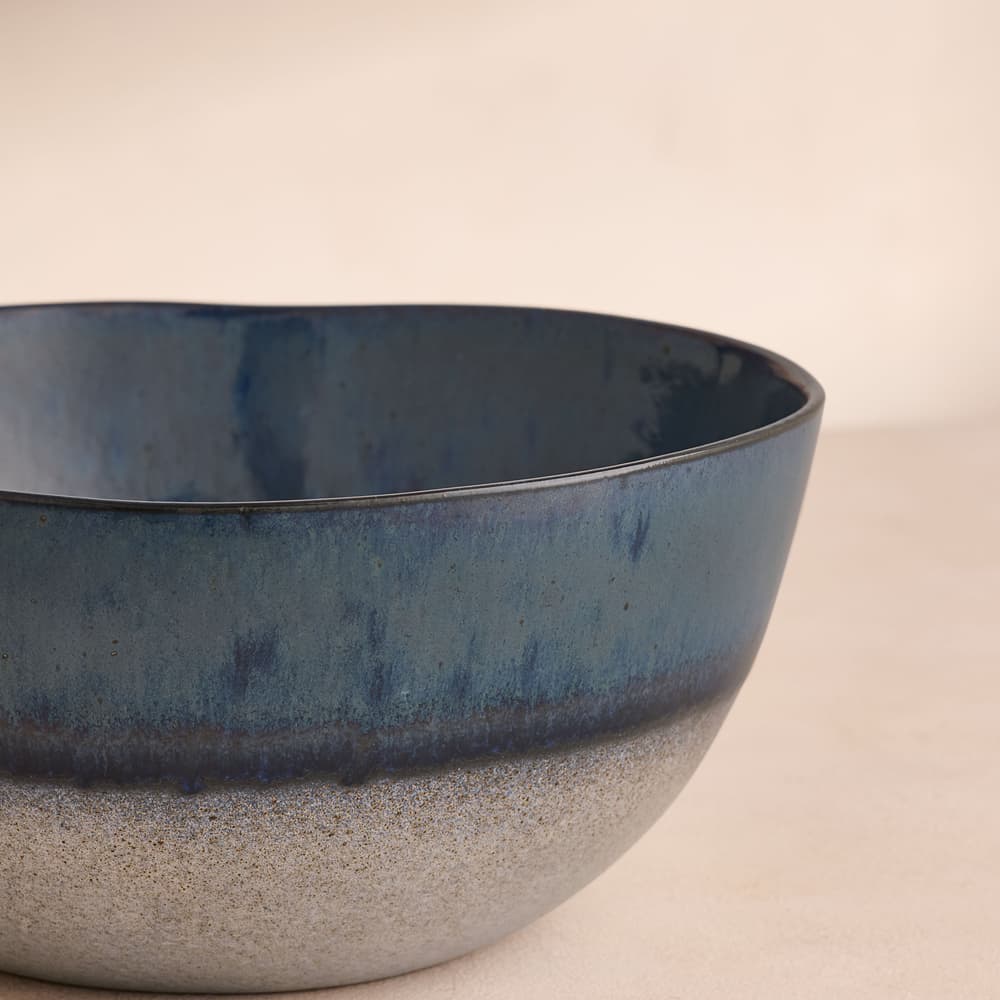 Nero Serving Bowl - Blue - Images - Image 3
