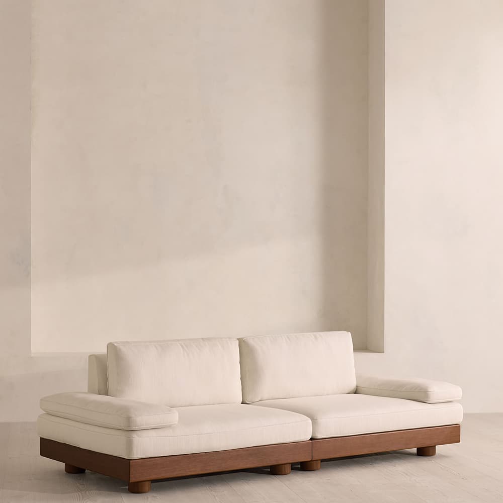 Truro Outdoor Sofa - Three Seater - Woven Natural - UK - Listing - Image 3
