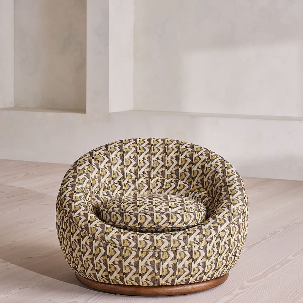 Abel Armchair - Fulton Jacquard - Sage - UK - Listing - Image 3