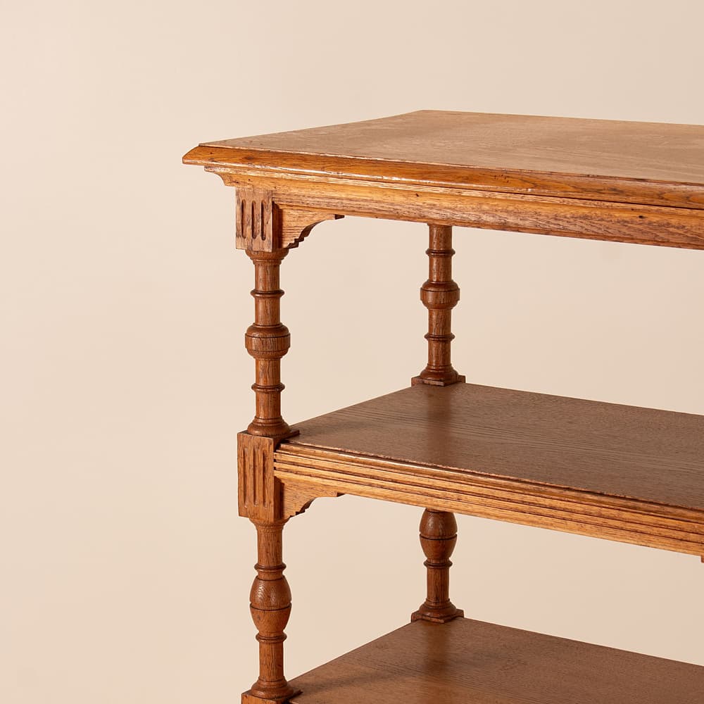 Vintage Carved Tiered Shelving Unit - Belgium - Images - Image 3