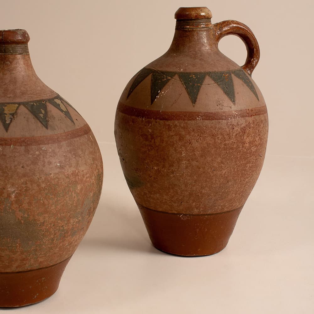 Vintage Painted Jar Set - France - Images - Image 3