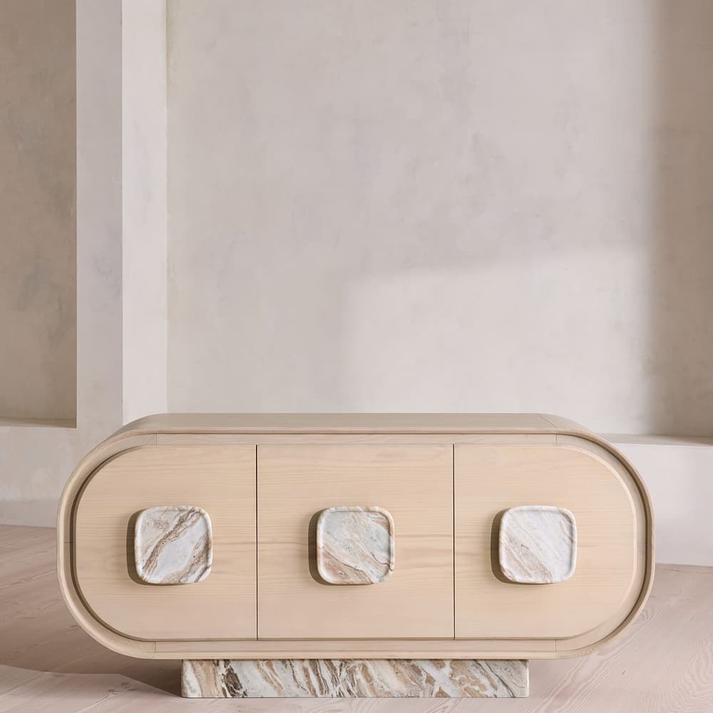 Samson Sideboard - Terra Bianca Marble - Listing - Image 3