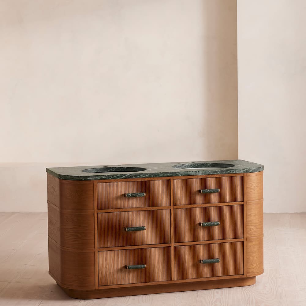 Witley Double Vanity Unit - Napoli Green Marble - Listing - Image 3