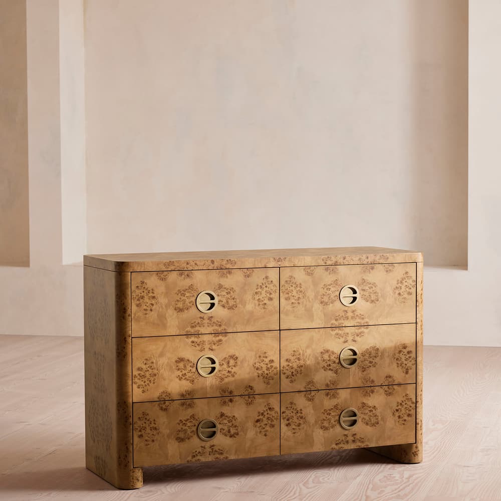 Warwick Six Drawer Dresser - Mappa Burl - Listing - Image 3