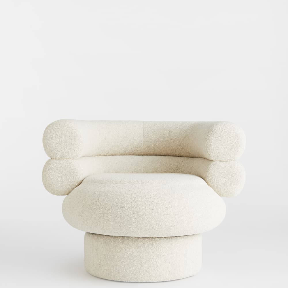 Rolland Armchair - Italian Boucle Ecru - US - Images - Image 3