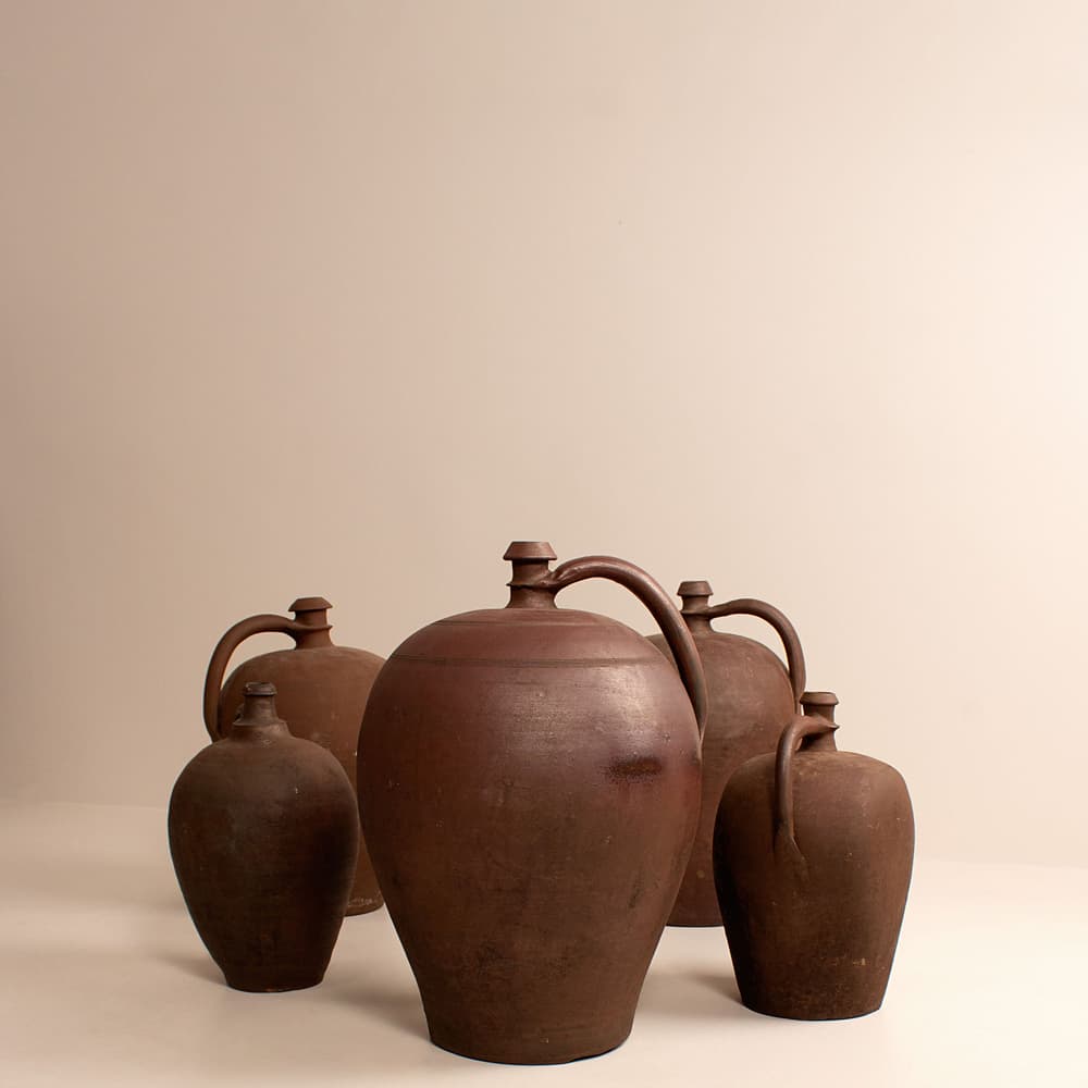 Vintage Cognac Bottles - France - Set of Five - Images - Image 3
