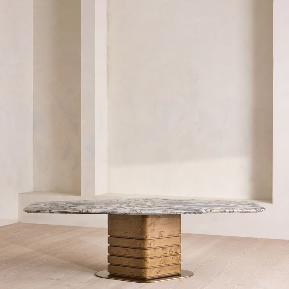 Navarro Dining Table - Arabescato Rose - Listing - Image 3