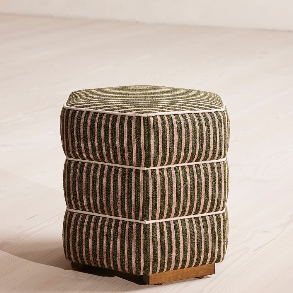 Lyla Footstool - Wimpole Stripe - US - Listing - Image 3