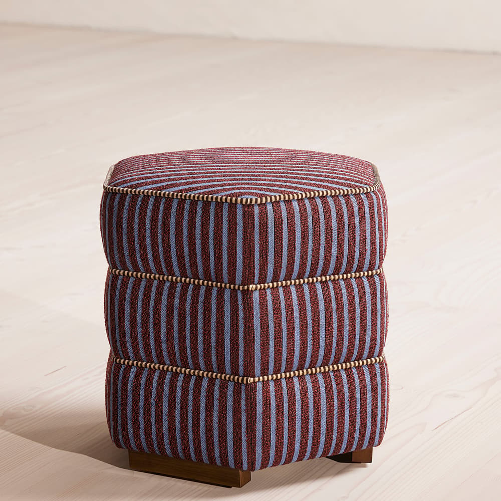 Lyla Footstool - Kortini Stripe - Listing - Image 3
