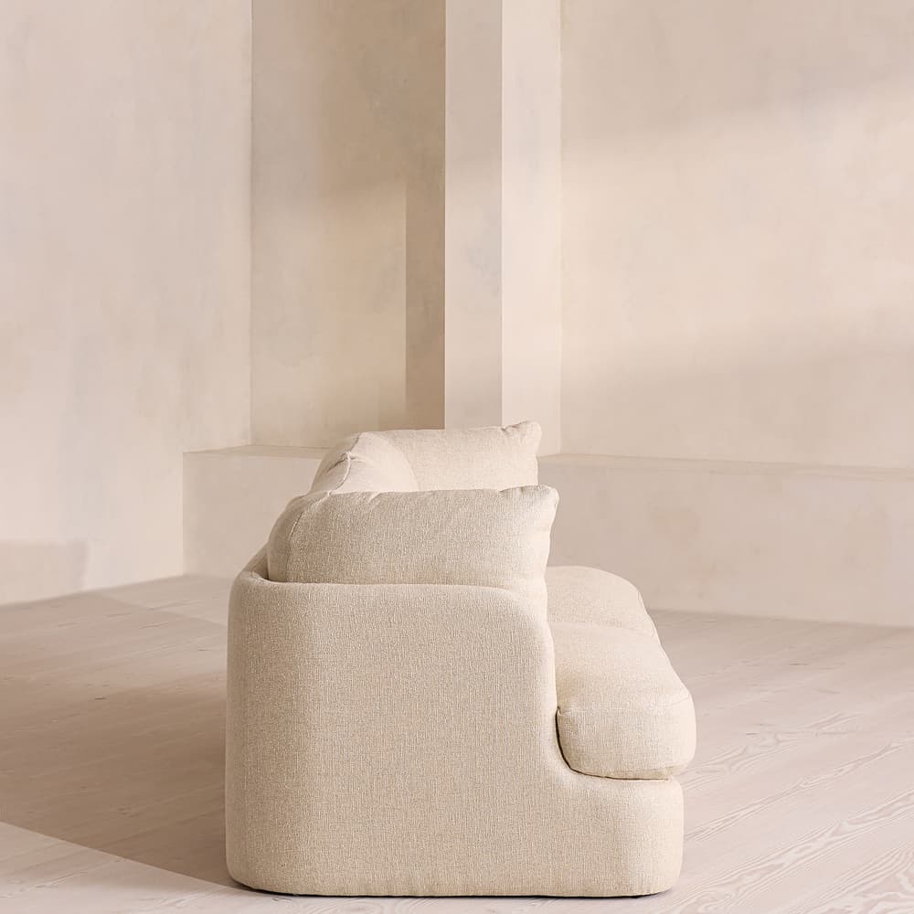 Odell Modular Sofa - Three Seater - Textured Linen - Images - Image 3