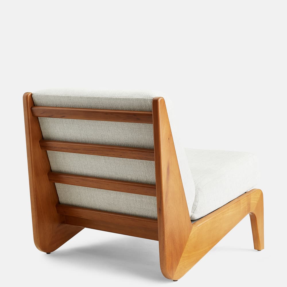 Fletcher Outdoor Armless Chair - Natural - US - Images - Image 3