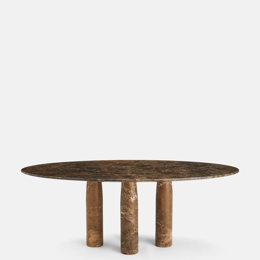 Ilario Dining Table - Dark Emperador Marble - Images - Image 3
