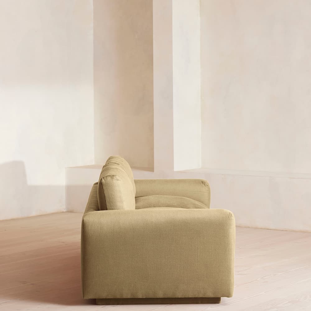 Mossley Three Seater Sofa - Linen - Wheat - US - Images - Image 3