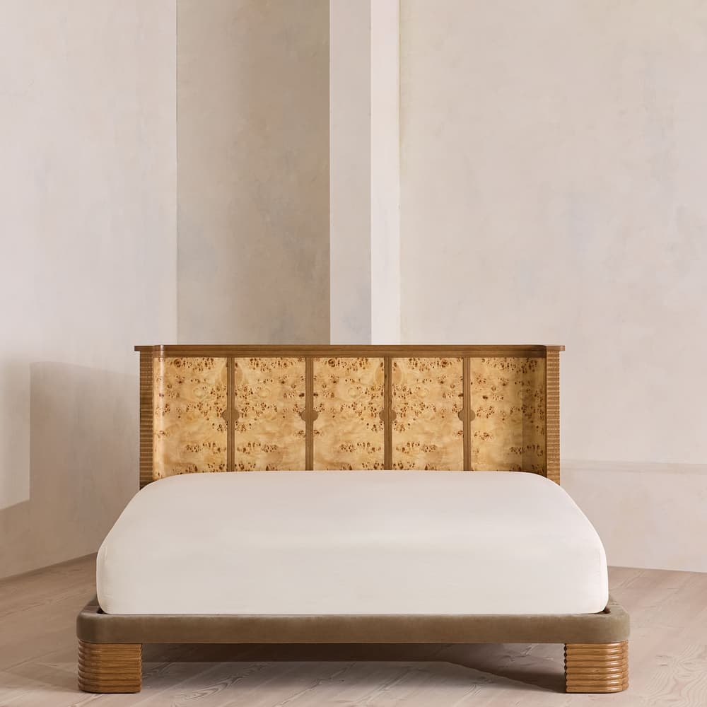 Belmont Bed - King - Velvet - Truffle - UK - Listing - Image 3