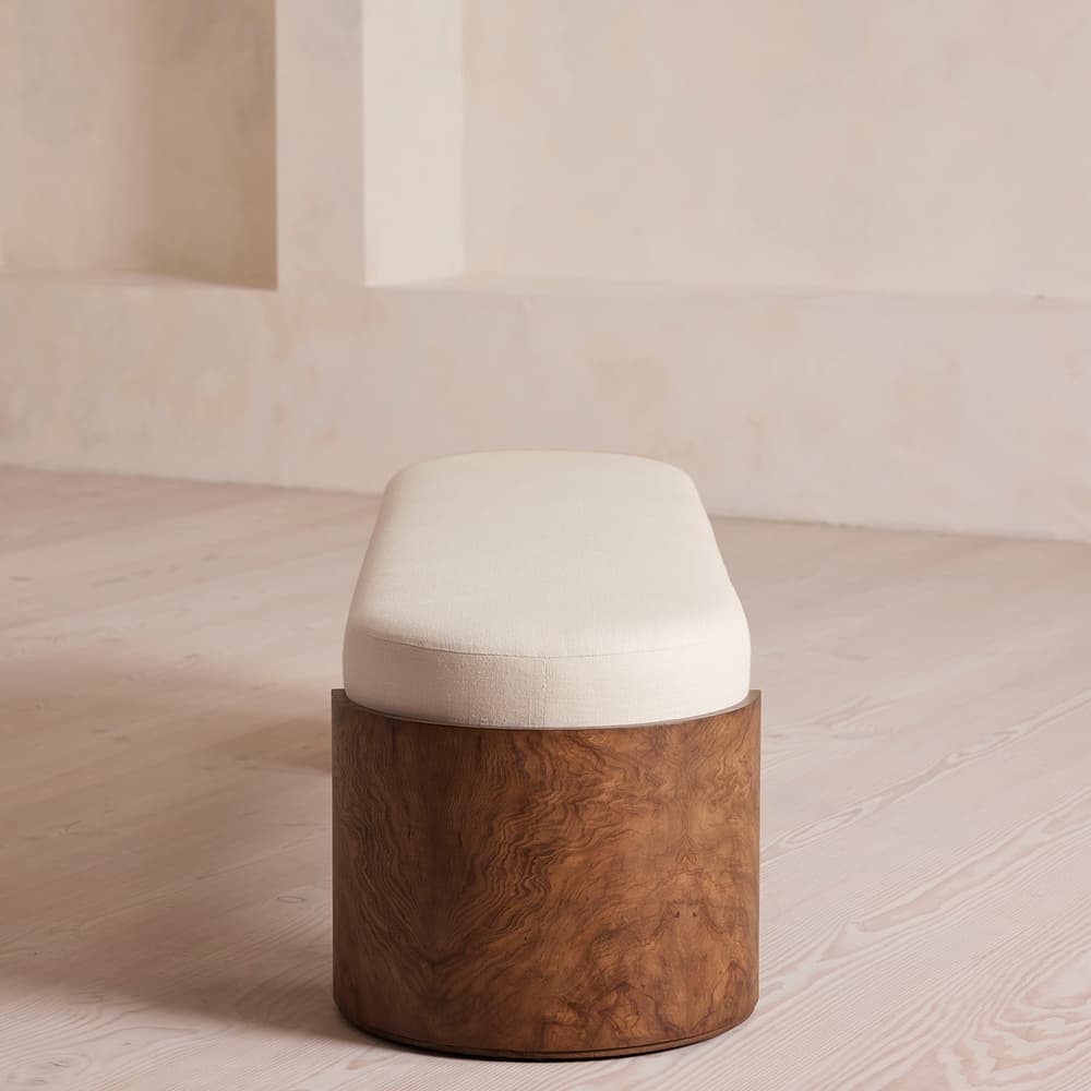Lukas Bench - Linen - Bisque - UK - Images - Image 3