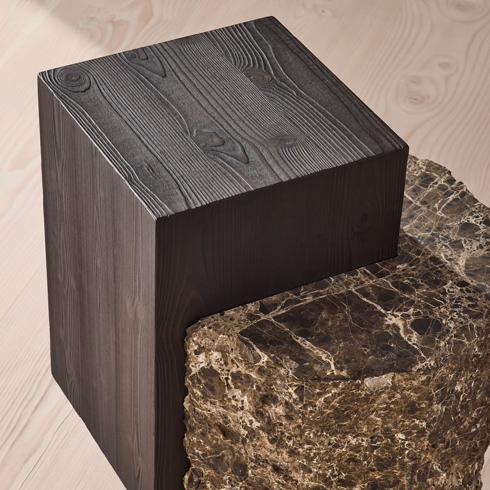 Torren Side Table - Dark Emperador - Images - Image 3
