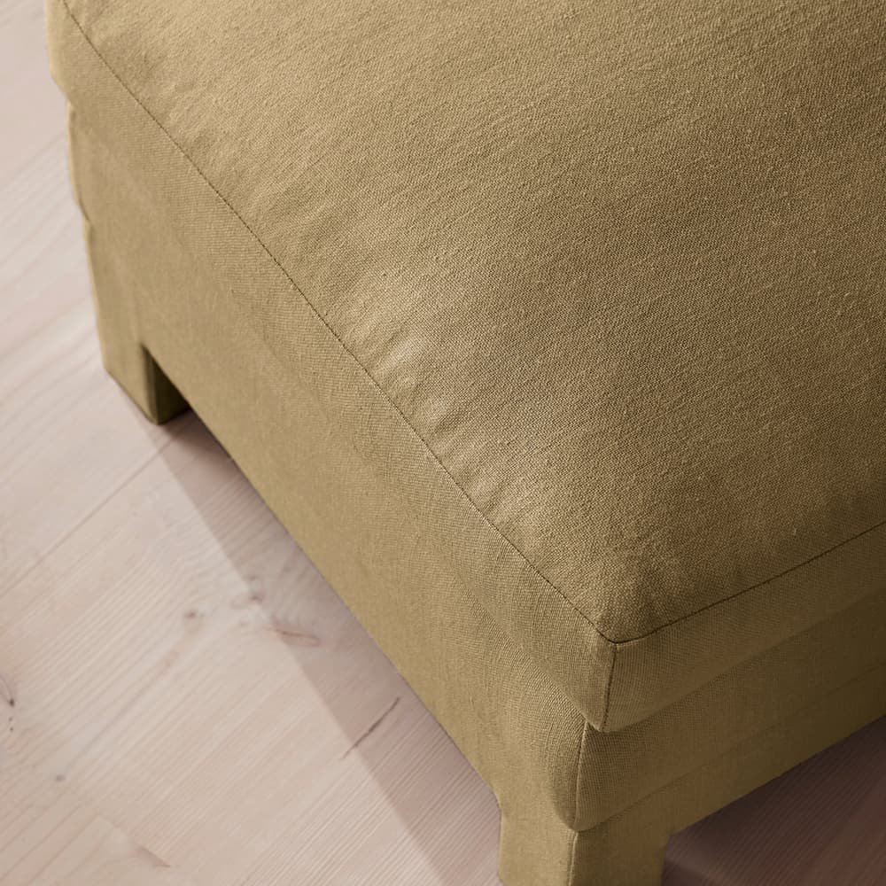 Ashford Ottoman - Linen - Wheat - Images - Image 3