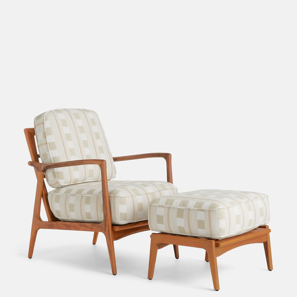 Eleonora Outdoor Footstool - Lost & Found - Latte - US - Images - Image 3