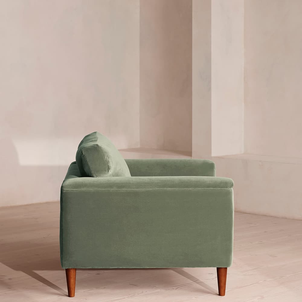 Reya Loveseat - Velvet - Seafoam - US - Images - Image 3