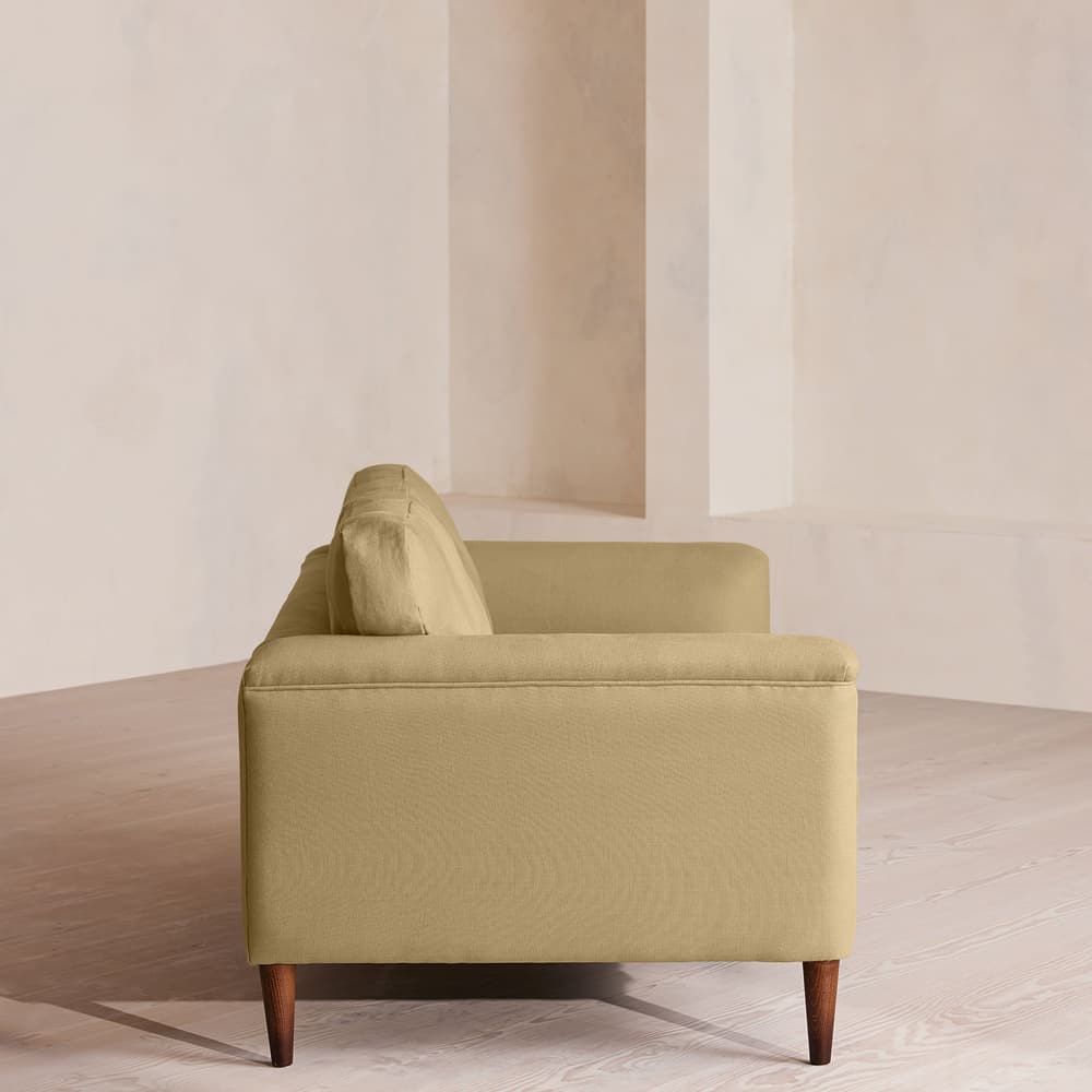 Reya Two Seater Sofa - Linen - Wheat - US - Images - Image 3