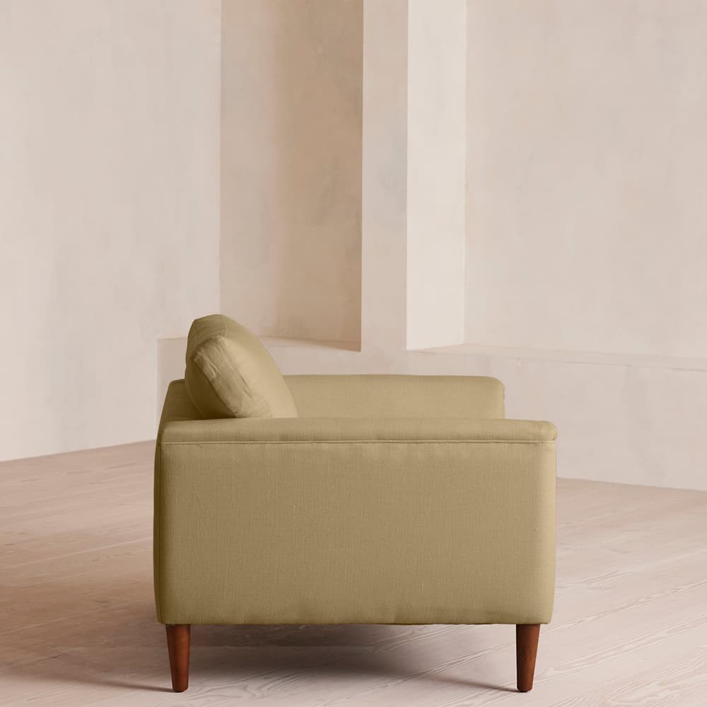 Reya Loveseat - Linen - Wheat - Images - Image 3