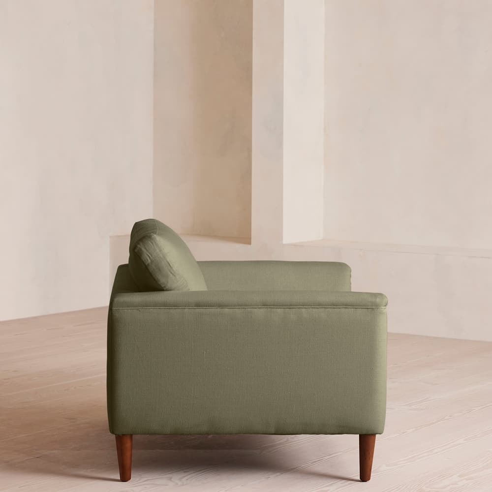 Reya Loveseat - Linen - Sage - Images - Image 3